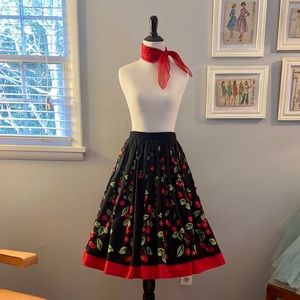 Pinup Couture Cherries Jenny Skirt